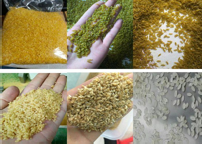 Artificial rice production line